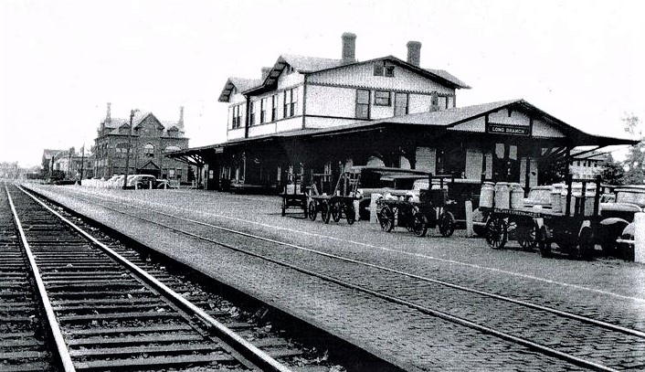 Long Branch Railroad Images Monmouth Beach