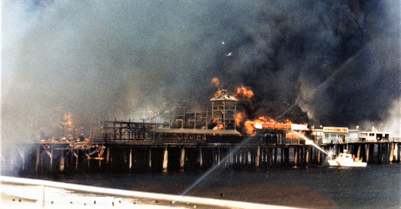 Long Branch Pier Fire — Back to '87 – Monmouth Beach Life.com