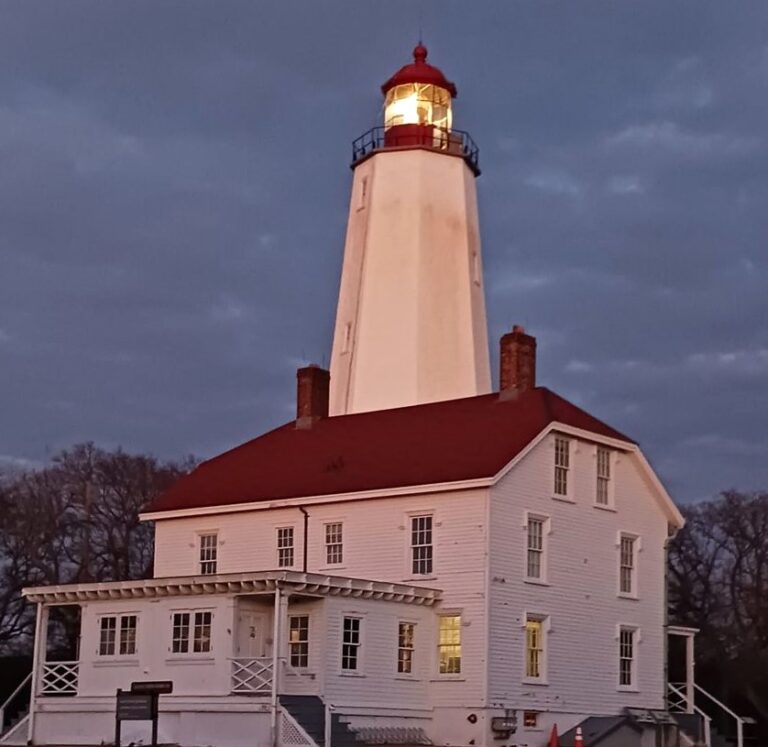 Images of Sandy Hook Lighthouse … Monmouth Beach